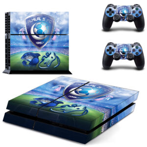 Alhilal S. FC Skin Sticker For PS4 Skin And Two Controllers