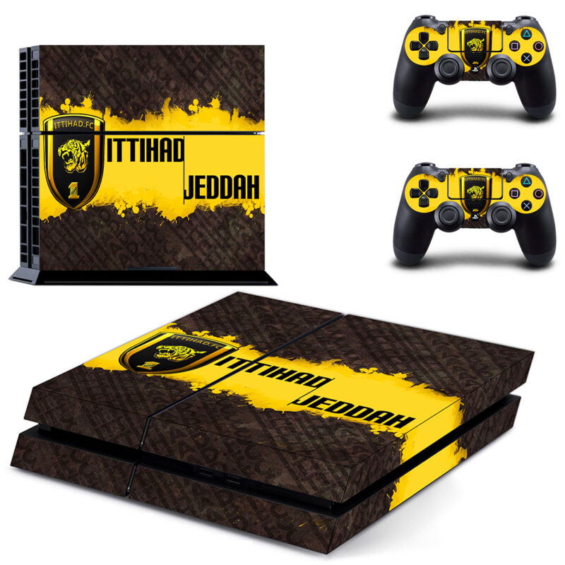 Ittihad Jeddah Skin Sticker For PS4 Skin And Controllers