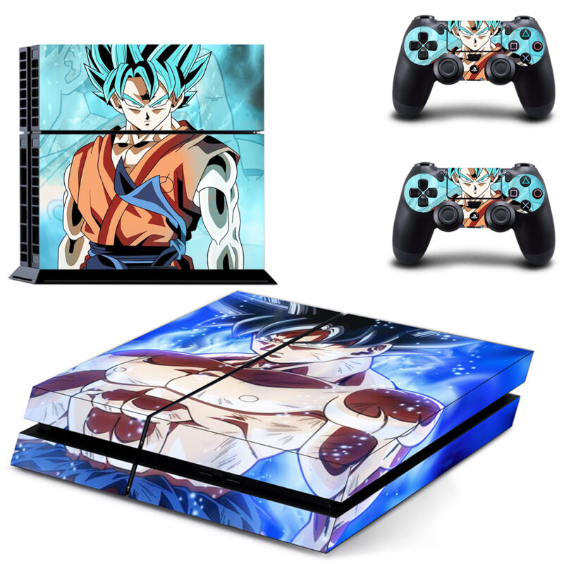 Dragon Ball Skin Sticker For PS4 Skin And Two Controllers