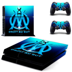 Droit Au But Skin Sticker For PS4 Skin And Two Controllers