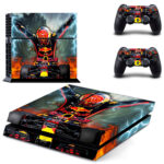 Red Bull Skin Sticker Decal Cover For PlayStation 4