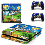 Sonic Generations Skin Sticker For PS4 Skin And Two Controllers