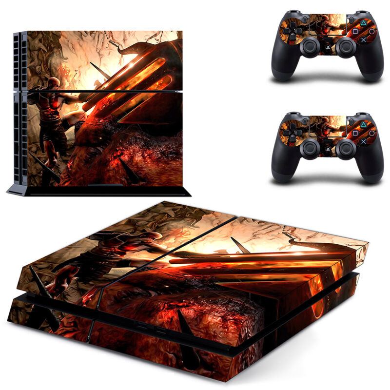 Resident Evil Skin Sticker For PS4 Skin And Two Controllers