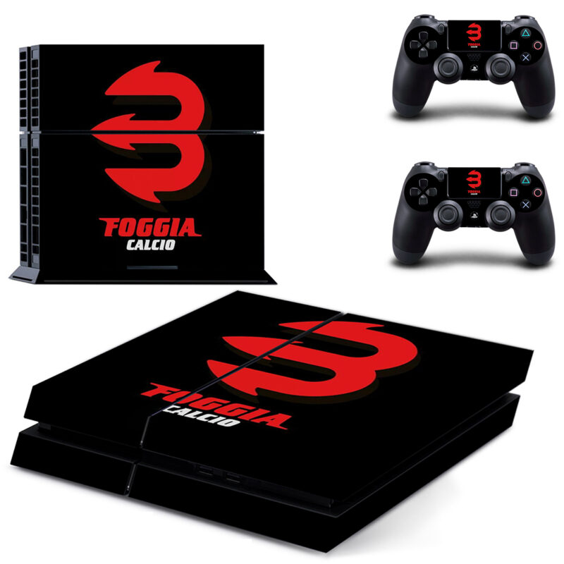 Calcio Foggia Skin Sticker For PS4 Skin And Two Controllers