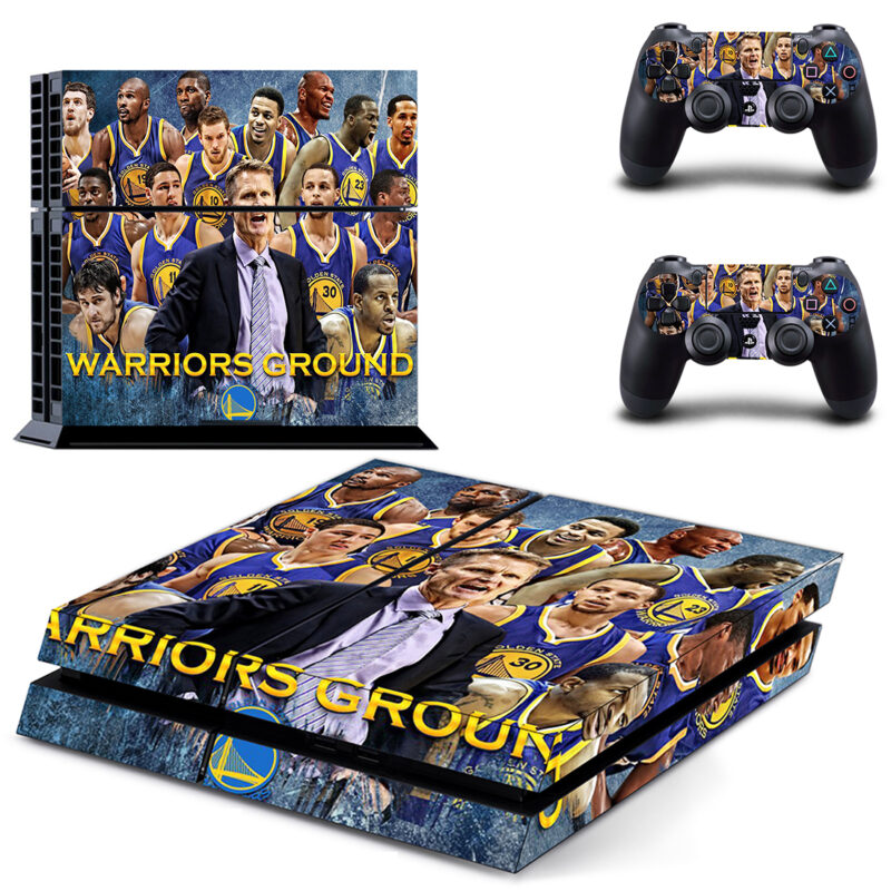 Warriors Ground Skin Sticker For PS4 Skin And Two Controllers