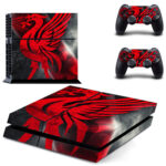 Liverpool Football Club Skin Sticker For PS4 Skin And Two Controllers