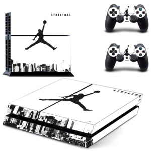 Jumpman Jordan Skin Sticker For PS4 Skin And Two Controllers