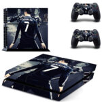 Ronaldo Skin Sticker For PS4 Skin And Two Controllers