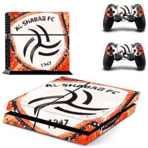 AL - Shabab FC Skin Sticker For PS4 Skin And Two Controllers