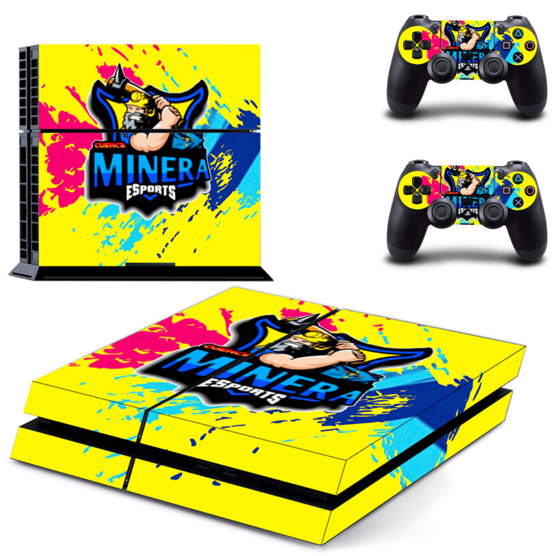 Cuenca Minera Esports Skin Sticker For PS4 Skin And Controllers