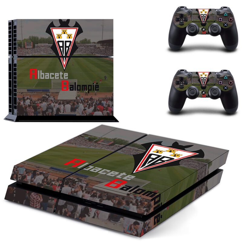 Albacete Balompie Skin Sticker Decal For PlayStation 4