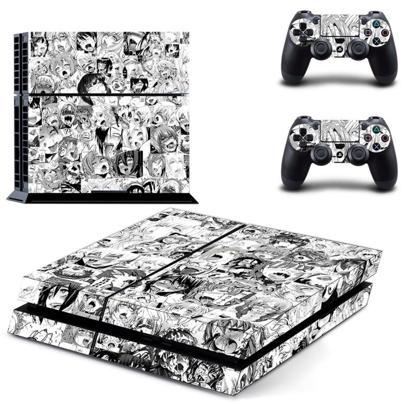 Anime Girl Skin Sticker For PS4 Skin And Controllers