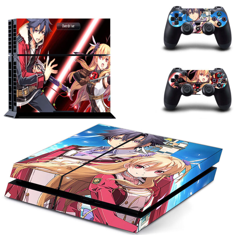 The Legend of Heroes Skin Sticker For PS4 Skin And Two Controllers