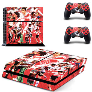 Club Atletico River Plate Skin Sticker For PS4 Skin And Two Controllers