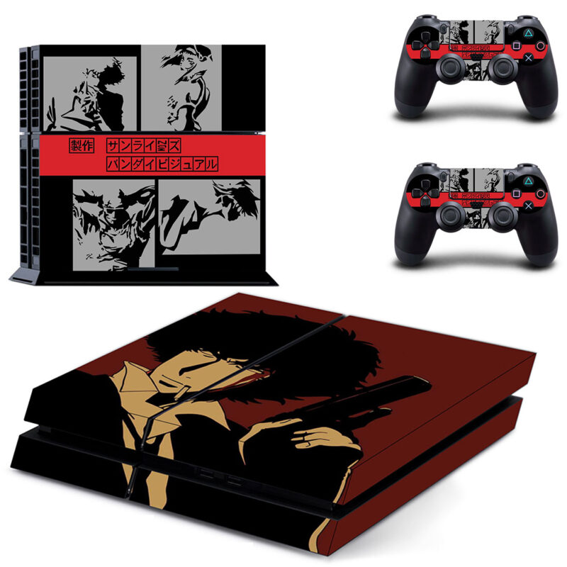 Cowboy Bebop Intro Card Skin Sticker Decal Cover For PlayStation 4