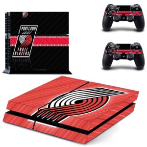 Portland Trail Blazers Skin Sticker Decal Cover For PlayStation 4