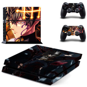 Yuno Black Clover Skin Sticker For PS4 Skin And Two Controllers