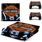 Harley Davidson Skin Sticker Decal Cover For PlayStation 4