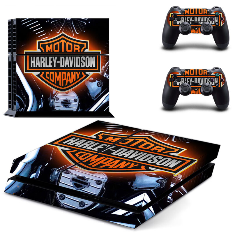 Harley Davidson Skin Sticker Decal Cover For PlayStation 4