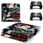 Demon Slaver Skin Sticker Decal For PlayStation 4