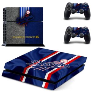 Los Angeles Dodgers Skin Sticker For PS4 Skin And Controllers