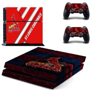 ST. Louis Cardinals Skin Sticker For PS4 Skin And Controllers