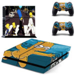 Rick and Morty Skin Sticker For PS4 Skin And Controllers