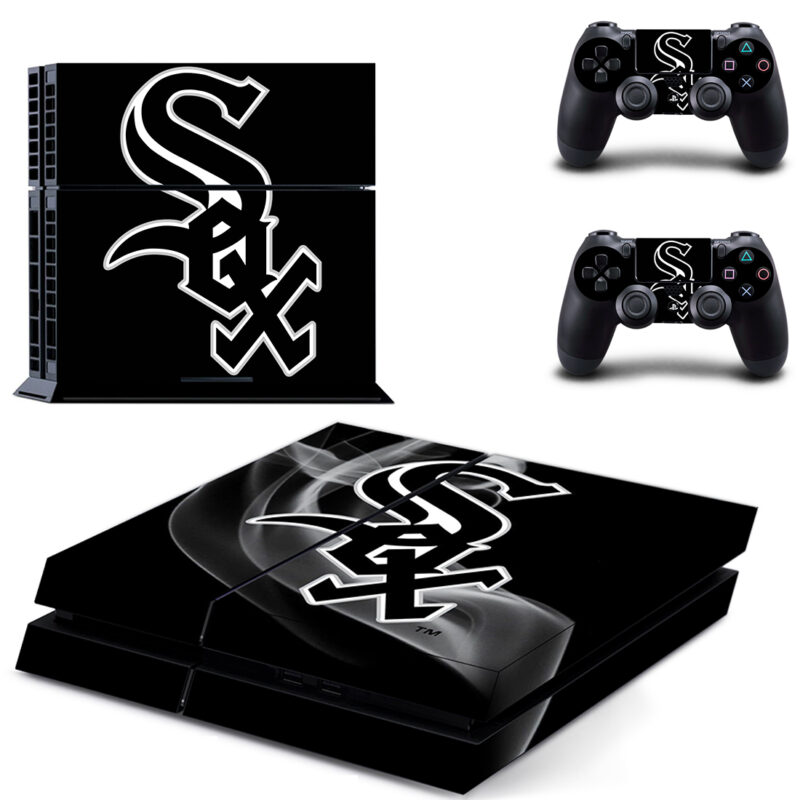 Chicago White Sox Skin Sticker For PS4 Skin And Controllers