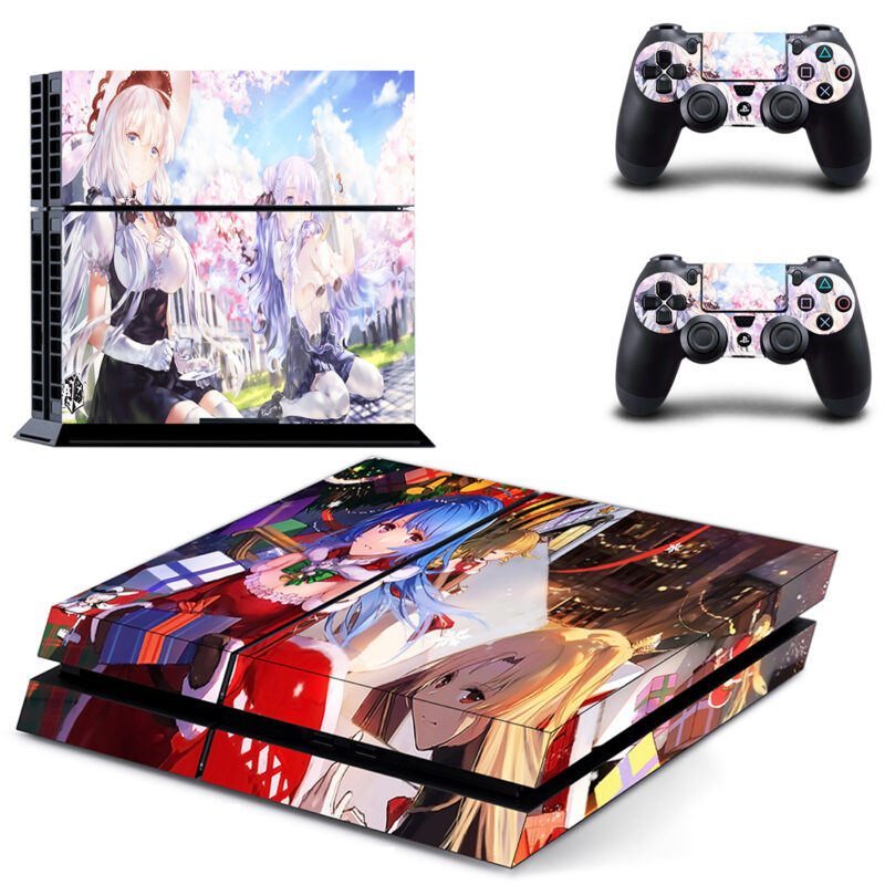 Azur Lane Skin Sticker Decal For PlayStation 4