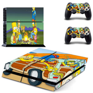 Simpson Skin Sticker For PS4 Skin And Two Controllers