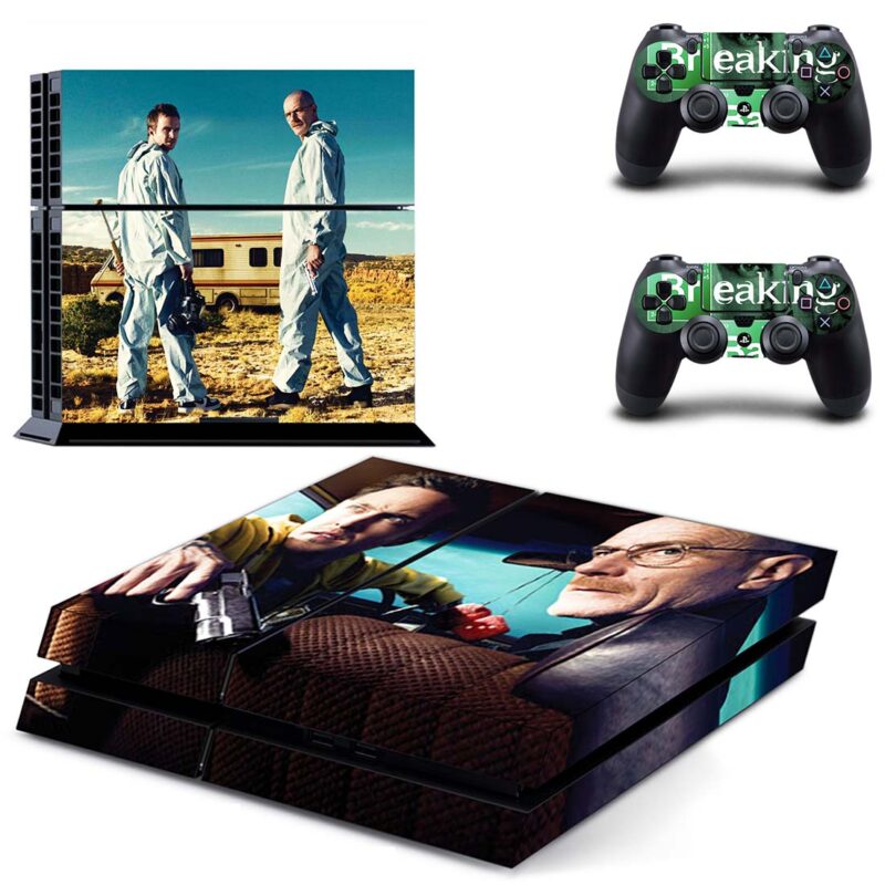 Breaking Bad Skin Sticker For PS4 Skin And Two Controllers