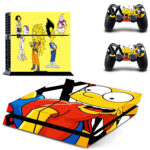 Bart Goku Skin Sticker For PS4 Skin And Controllers