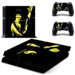 Bruce Lee Skin Sticker For PS4 Skin And Controllers