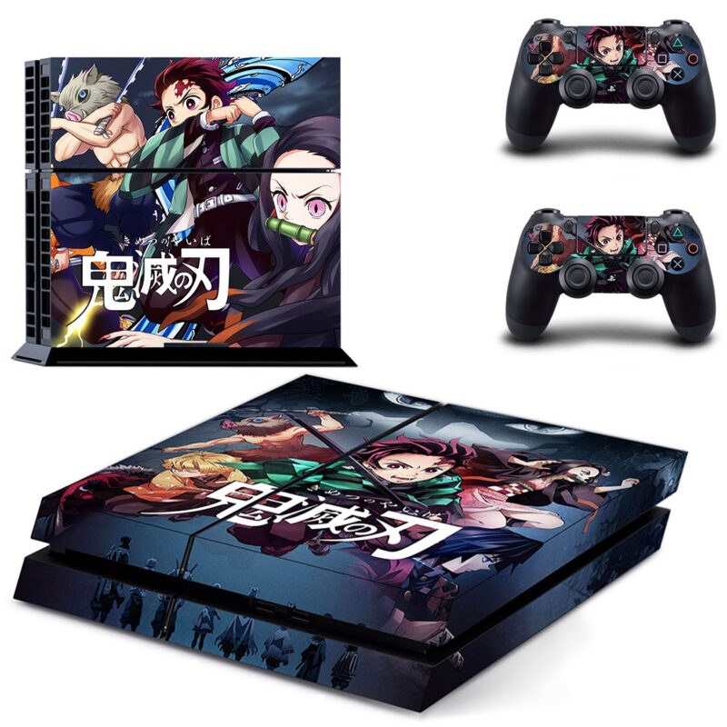 Inosuke Nezuko Skin Sticker For PS4 Skin And Controllers