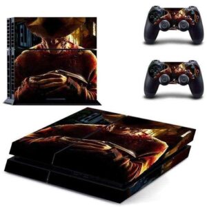 Nightmare On Elm Street Skin Sticker For PS4 Skin And Controllers