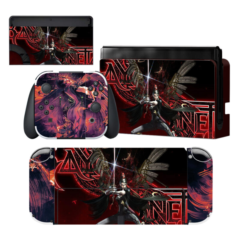 Bayonetta Nintendo Switch Skin Sticker Decal