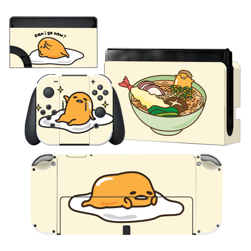 Gudetama Nintendo Switch Skin Sticker Decal