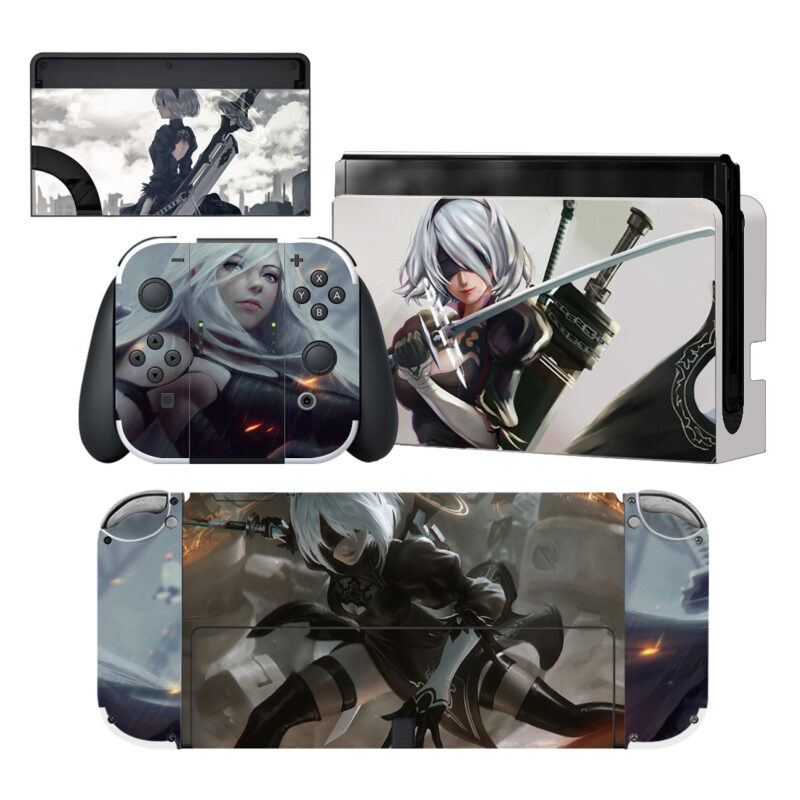 Nier Automata Nintendo Switch OLED Skin Sticker Decal