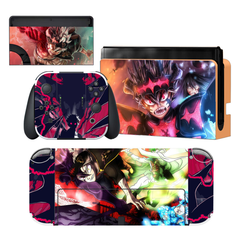 Demon Slayer Skin Sticker For Nintendo Switch Design 1