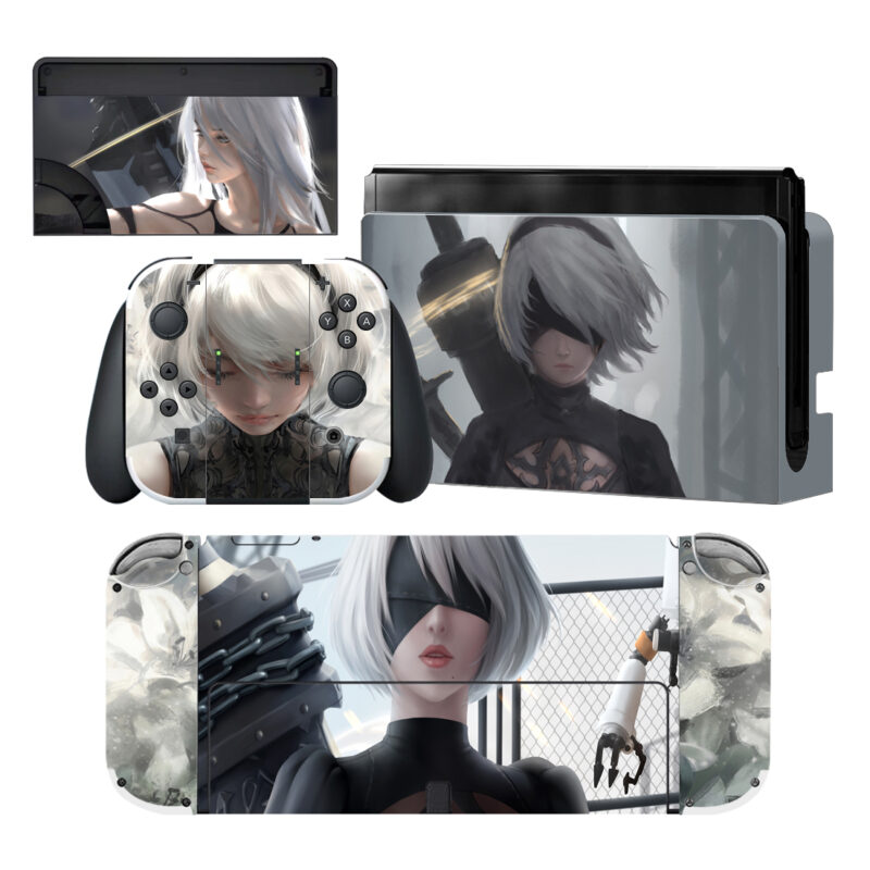 Neir Automata Nintendo Switch Skin Sticker Decal