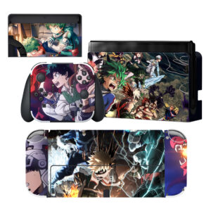 My Hero Academia Skin Sticker For Nintendo Switch