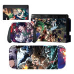 My Hero Academia Nintendo Switch OLED Skin Sticker Decal Design 1