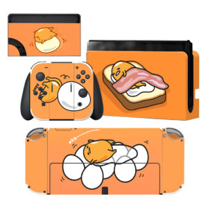 Gudetama Nintendo Switch Skin Sticker Decal Design 1