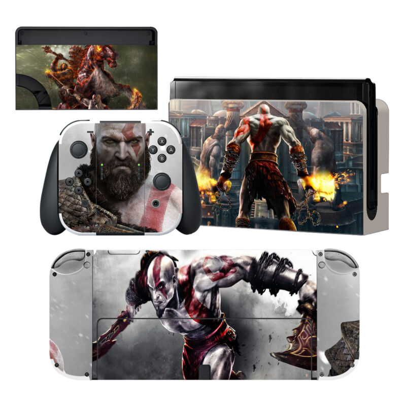 God of War Nintendo Switch Skin Sticker Decal