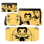 Bendy And The Ink Machine Nintendo Switch Skin Sticker Decal Design 3