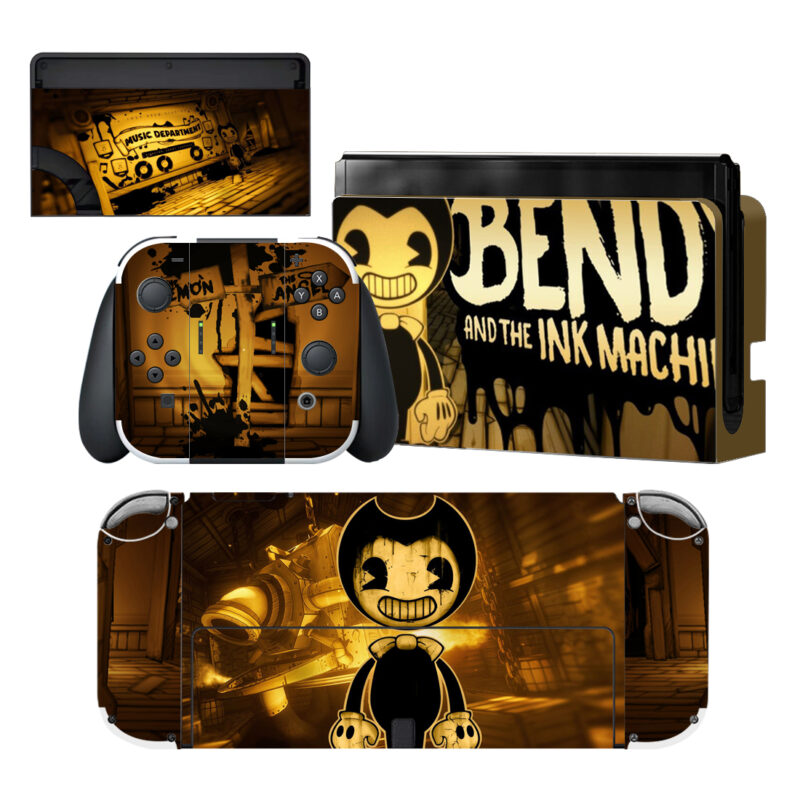 Bendy Skin Sticker For Nintendo Switch OLED