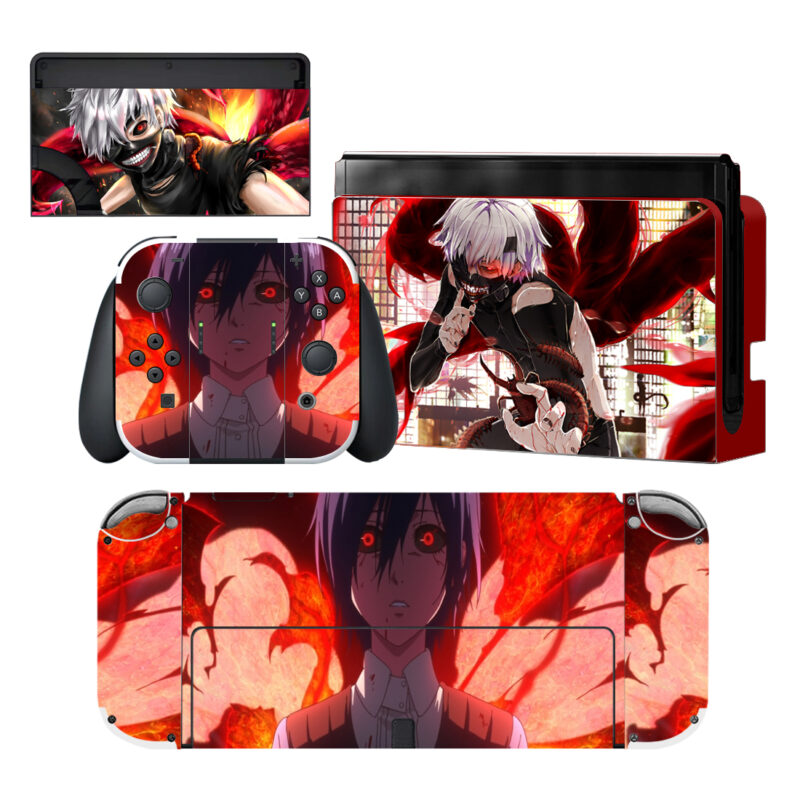 Tokyo Ghoul Nintendo Switch OLED Skin Sticker Decal