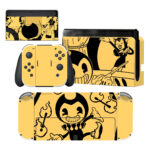 Bendy And The Ink Machine Nintendo Switch Skin Sticker Decal Design 2