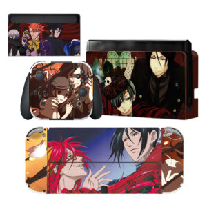 Sebastian And Grell Skin Sticker For Nintendo Switch