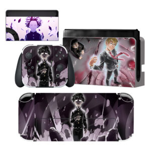 Mob Psycho Skin Sticker For Nintendo Switch